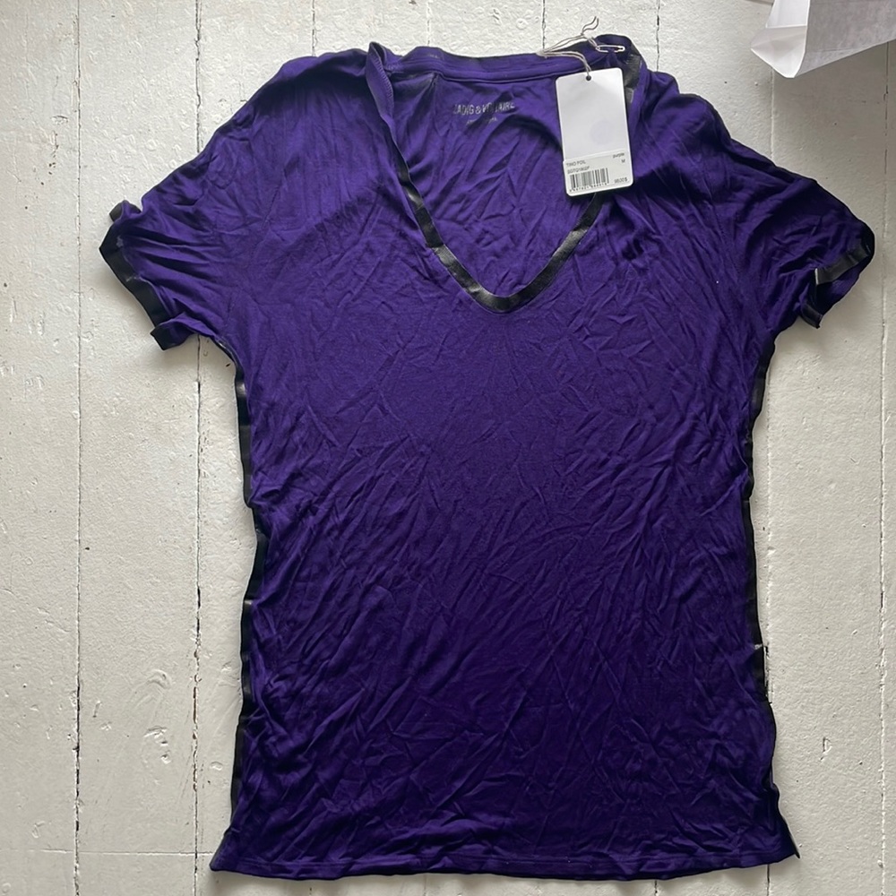 ZAGID & VOLTAIRE T-SHIRT SIZE M